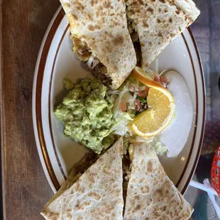 Chicken Quesadilla Lunch
