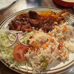 Camarones a La Diabla