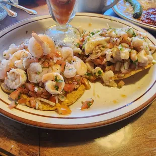 Fish Ceviche Tostada