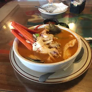 Hot Seafood Soup