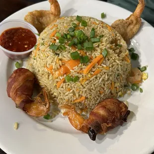 Fried Rice with Shrimp