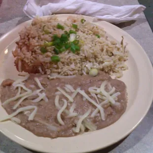 Rice and beans for the little one