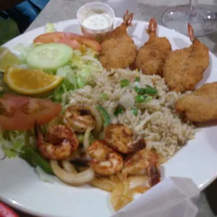 Special: mixed shrimp