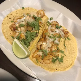 Shrimp tacos