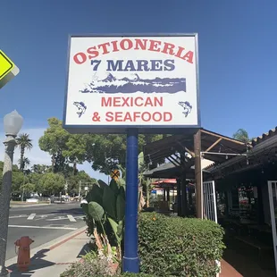 Outside entrance and seating