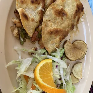 2 Shrimp Tacos (Al Gobernador)