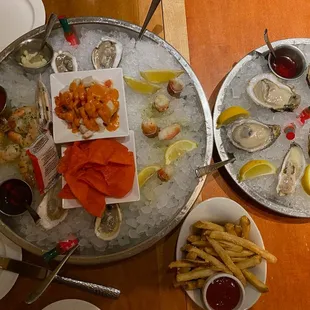 Seafood platter