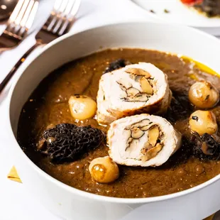 Chicken Morels