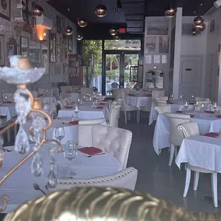 The beautiful restaurant