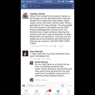 we posted in the OSU groups to see if anyone had any similar problems, not a surprise