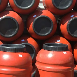 You've asked for em', we've got em, Rainwater Collection Barrels! Don't forget to take advantage of Albuquerque Water Authority's rebates.