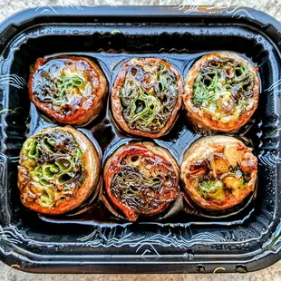 Beef Negimaki. $9.95