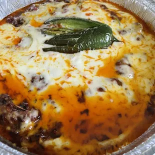 Queso Fundido con Chorizo
