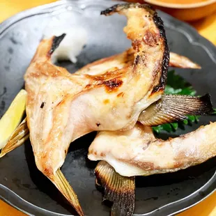 Grilled Hamachi Kama (Yellowtail Collar)