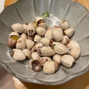 Pan Roasted Gingkos