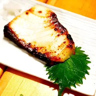 Grilled Miso-Marinated Sea Bass