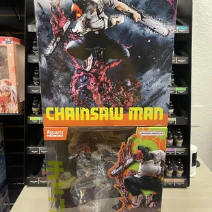 Come see our giant wall of collector figures and scale figures