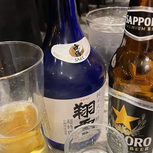 Sake and beer