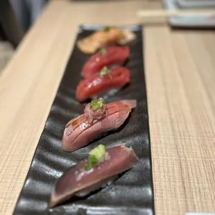 sushi and sashimi, food, sashimi, sushi