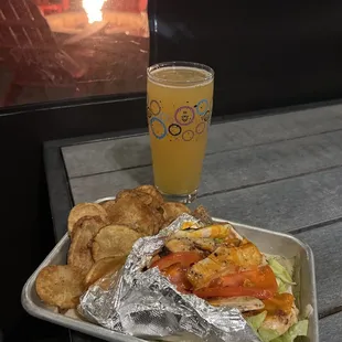 Try the Rachel Carson wrap and a Gravel Grinder hazy IPA, you won't be disappointed!