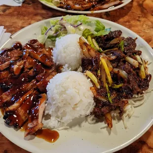 Chicken &amp; Mongolian Beef Combo