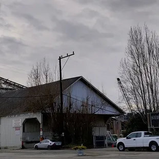 Historic Salmon Bay Sand &amp; Gravel factory, in the industrial section of Ballard.