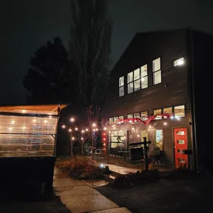 Exterior of the brewery