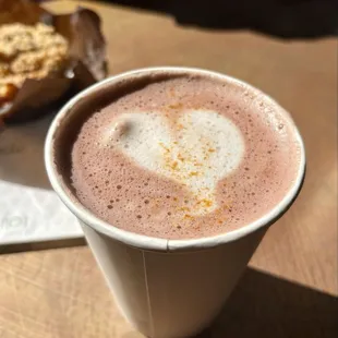 Spiced Ube Latte