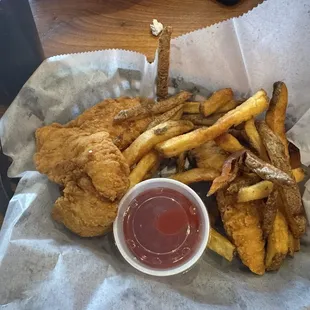 Chicken Tenders + Fresh Cut Fries