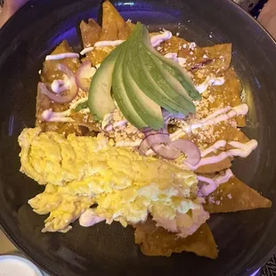Chilaquiles rojos