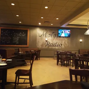 Alot of space! No customers. Does not bode well!!
