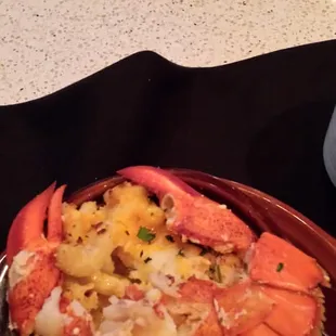 Lobster mac and cheese