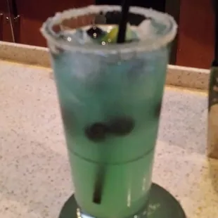 Blueberry Patron Margarita