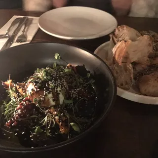 Italian Burrata with Homemade Bread