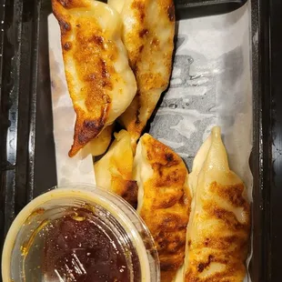 Pan fried Gyoza