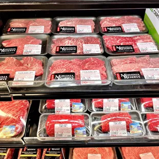 a display of meat