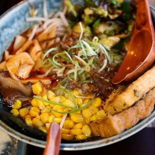 Tofu Ramen, Vegetarian