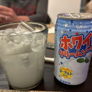 Cream soda, sweet and a nice balance to savory and hot ramen