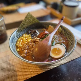 Spicy miso ramen