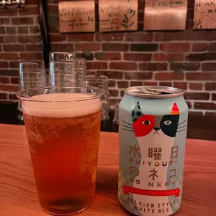 Yoho &quot;wednesday cat&quot; belgian white ale