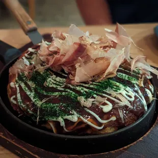 Rock Shrimp Okonomiyaki