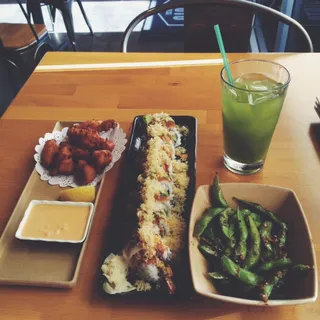 Homemade Organic Iced Green Tea