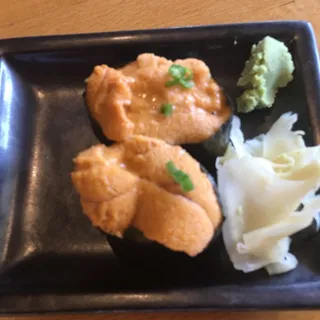 2 Piece Sea Urchin Nigiri