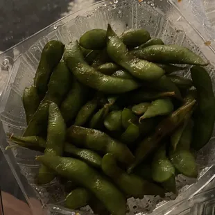 Garlic Edamame