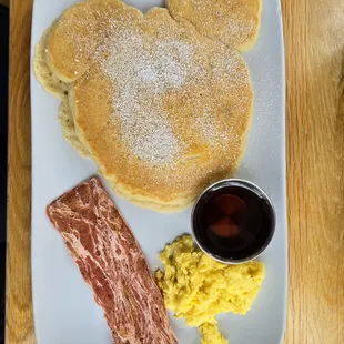 Vegan kids breakfast