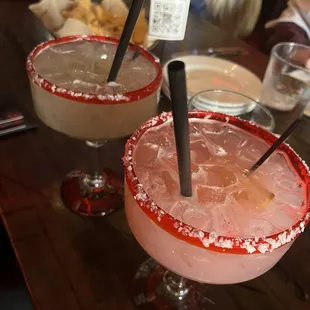 Lime Margarita, Prickly Pear Margarita