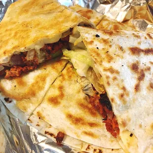 Chorizo Quesadilla