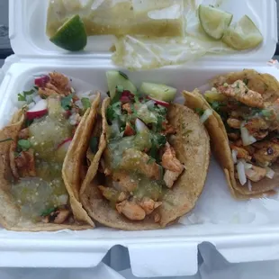 Chicken Tacos