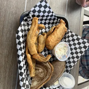 Deep Fried Fish Sampler (Loin, Perch, Bluegill)