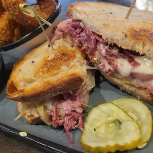 New ooey gooey amazingness! Reuben!